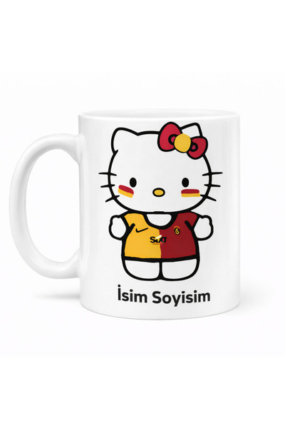 D&Y GAUDERY Galatasaraylı Kadınlara Özel Hello Kitty Kupa