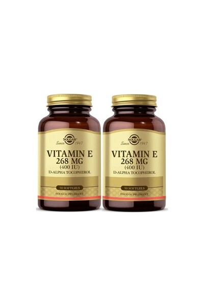 Solgar Vitamin E 400 Iu 50 Capsule 2 Pieces
