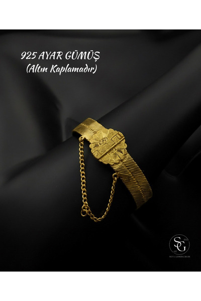 Store El İşçiliği Diyarbakır Hasır Bilezik 925 Ayar Gümüş