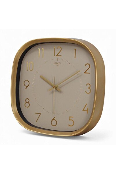 Altabi Dekoratif Duvar Saati – Kare Çerçeveli & Sessiz Akar Mekanizma (31 cm)