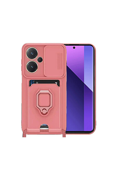 eco port حافظة ريدمي نوت 13 برو بلس زوما من السيليكون مع حلقة لبطاقة العمل - ...