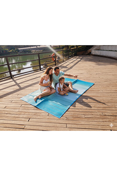 Como Craft Katlanabilir Plastik Piknik Hasırı 90x180 / 150x210 cm – Su Geçirm...