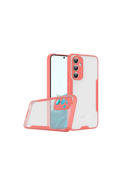 eco port Samsung Galaxy A24 4g Case Platinum Silicone - Pink