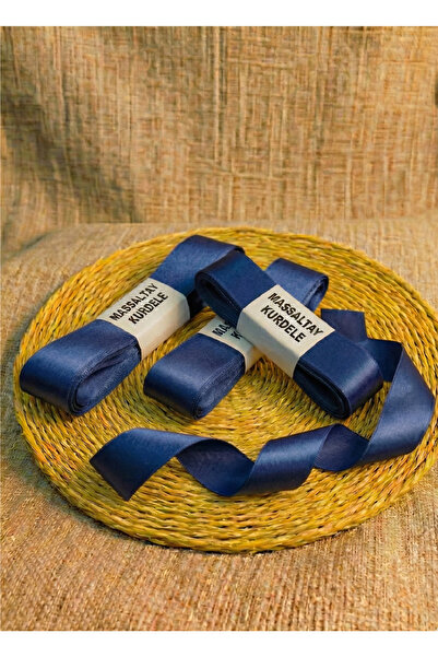 Massaltay Luxury Double Sided Satin Ribbon 4 cm 10 Meters Shiny Decorative Ri...