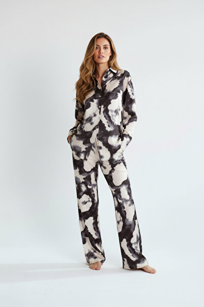 BIGNUANCE Premium Cloud Black Home Wear Set