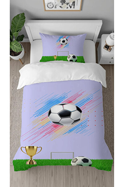 GREENDECOR Goal Football Ball Goal Patterned Design Digital Printed Special D...