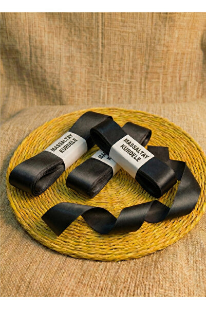 Massaltay Πολυτελής Σατέν Κορδέλα Διπλής Όψης 4 εκ. 10 μέτρα Γυαλιστερή Διακο...