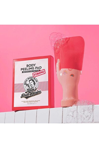 Moms Bath Recipe وسادات تقشير الجسم، عبوة من 10 قطع - غسول ومقشر قوي ومتكامل ...