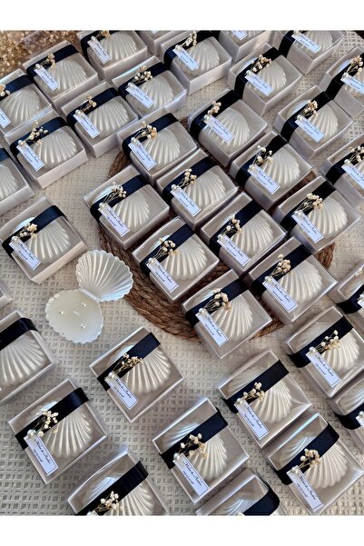 Larmina Decoration 15 Черно детайлно подаръчно комплектче свещи