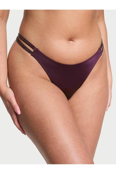 Victoria's Secret Shine Double Strap Smooth Thong