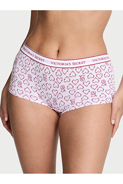 Victoria's Secret Cotton Boyshort Panties with Logo