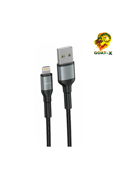 Goat-x 6A USB-A to Lightning Cable – Super Fast Charging, 1 Meter Length