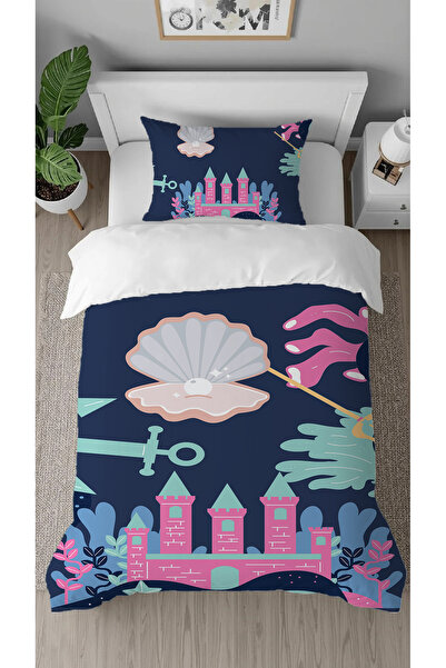 GREENDECOR Sea Star Fish Patterned Design Digital Printed Special Design Chil...