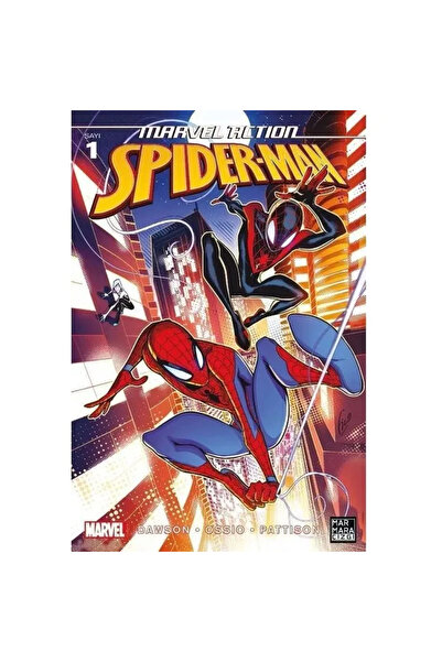 Marmara Çizgi Yayınları Marvel Action Spider-Man Cilt 1 Türkçe Çizgi Roman