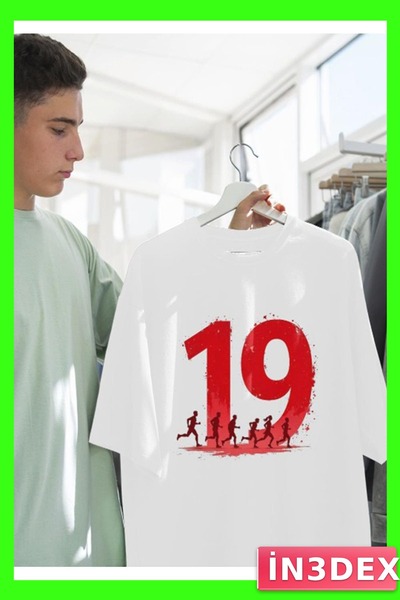 İN3DEX 19 May Theme T-Shirt Cotton Daily Use