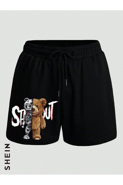 shams style New Fashion Men's Brook Print Shorts with Pockets