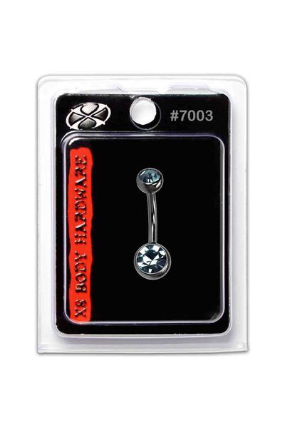 X8 BODY HARDWARE USA , S. Steel 316L Double Jewel Auqa