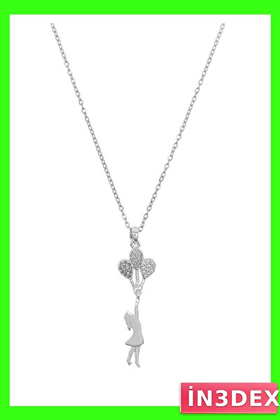 İN3DEX Stainless Steel Necklace 45cm Water Resistant