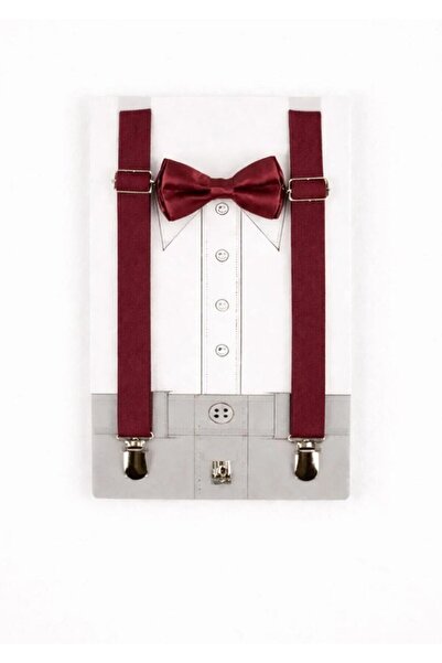 NOBLE STORE 23 April 29 October Show Outfit Boys' Suspenders & Bow Tie Set