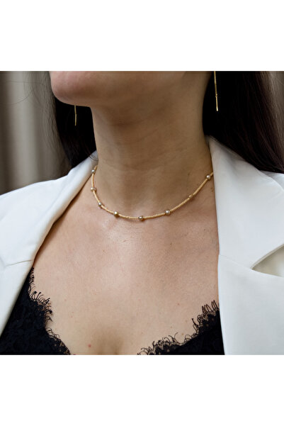 BLACK SWAN Bijoux Colier margele colorate de vara - Perle de cultura si crist...