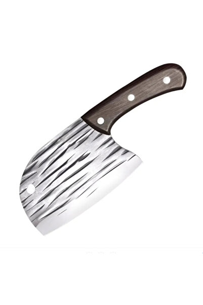 B-SQUL EXPEDITION Kitchen Cleaver, Stainless Steel, Non-Stick Handle, Durable...
