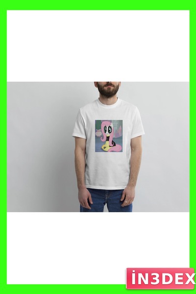 İN3DEX Emo Fluttershy Design Cotton T-Shirt