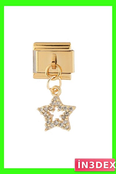 İN3DEX إكسسوار من الفولاذ المقاوم للصدأ بنمط نجمة