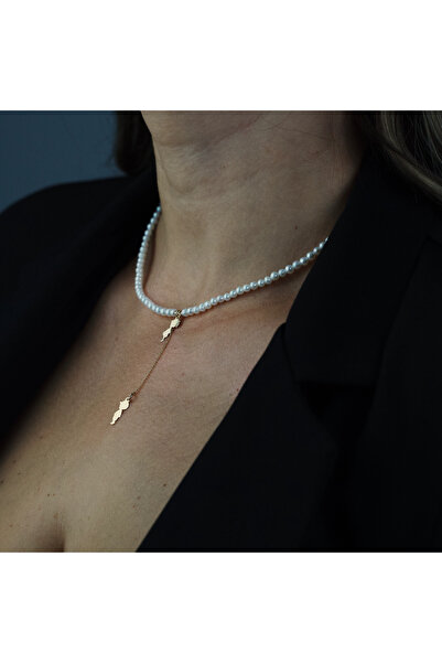 BLACK SWAN Bijoux Colier perle naturale de cultura cu pandantiv fetita si bai...