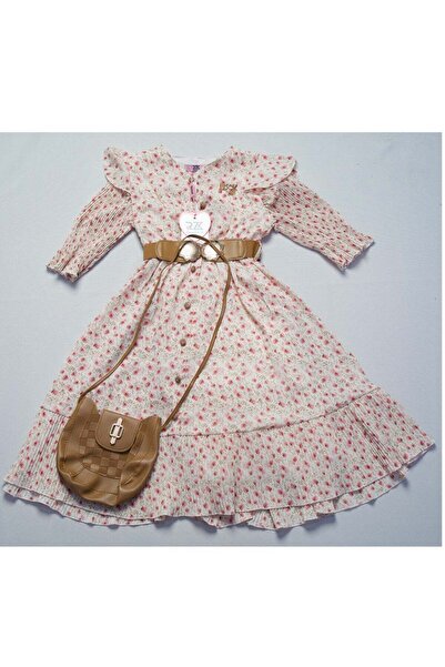 MyesuQ Dress for Girls Suitable for Eid and Occasions