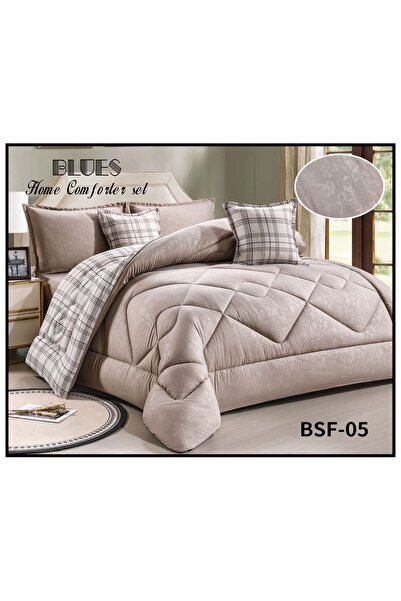 BLUES Royal Rose Summer Double Bedspread Set (6 pieces) for lovers of luxury