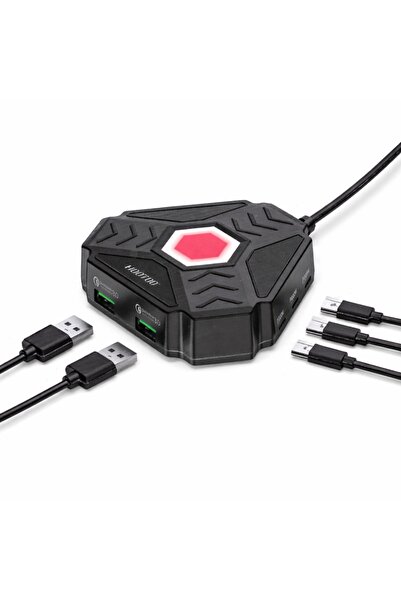 Generic HOOTOO 160W PD Fast Charger – 8 Ports (6 Type-C + 2 USB)