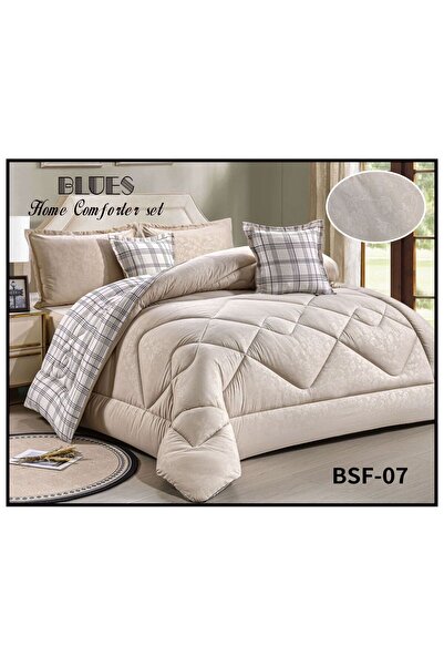 BLUES Royal Rose Summer Double Bedspread Set (6 pieces) for lovers of luxury