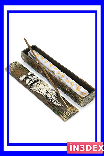 İN3DEX Decorative Incense Storage and Burning Box