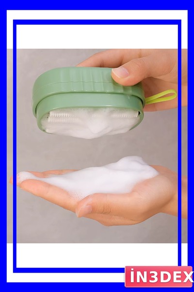 İN3DEX Practical Cleaning with a Hand Scrubber and Detergent Container