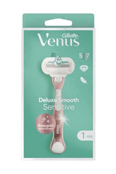 Venüs Venus Deluxe Smooth Sensitive Rosegold Razor