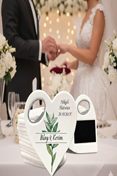 levon tekstil Nişan Söz İçin Kişiye Özel Açacak Magnet (20 adet) Hediyelik Şi...