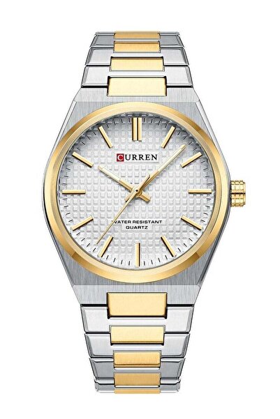 Curren 8439M Men Quartz Minimalist Grid Business Watch