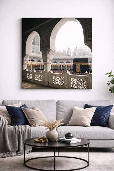 UNiQUE ART Kabe (Mescid-i Haram) Kanvas Tablo
