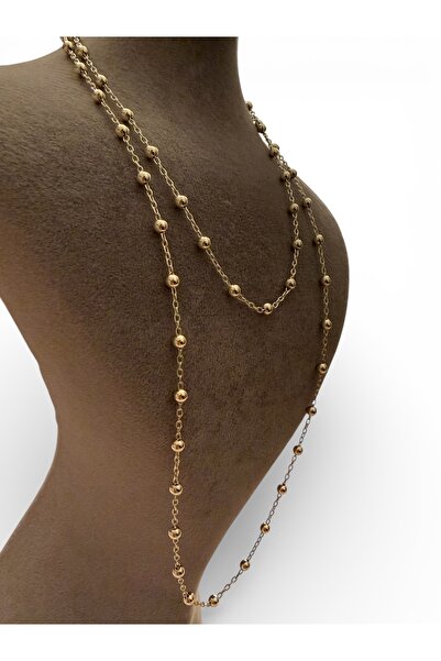 Bo Takı ve Aksesuar سلسلة توب تشوك 75 سم