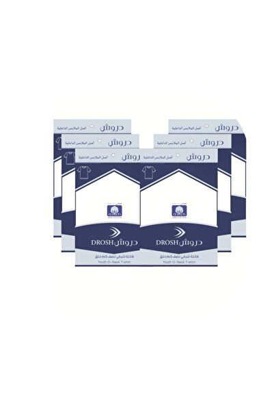 Dorsh مجموعة تي شيرت رجالي دائرية من دروش 6 (قيطع )