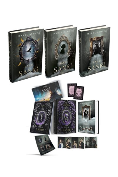 Ephesus Yayınları Saka ve Sanrı 4 Kitap Ciltli Set 4. Kitap Kutulu Maral Atma...