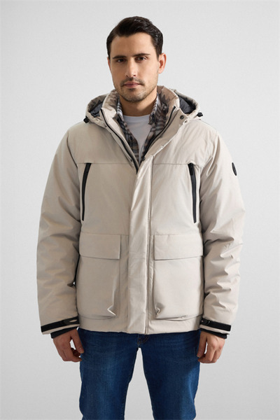 SÜVARİ Taş Slim Cepsiz Mont