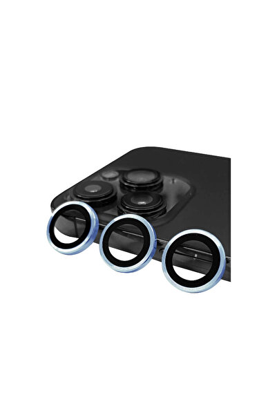 eco port iPhone 13 Pro Max Raze Metal Camera Lens - Blue