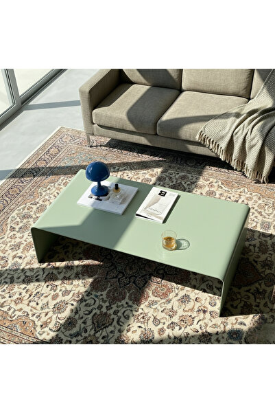 modilab Modern Metal Orta Sehpa- Minimal Dikdörtgen Salon Sehpası