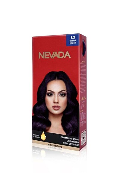 NEVADA Women's Hair Dye 1.2(Violet Black)
