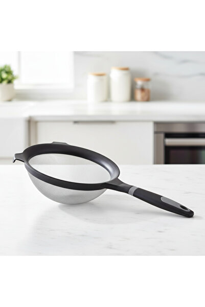 YAZICI طقم مصفاة سلكية من 3 قطع من شيفز إديشن - هيكل أسود أنيق وتفاصيل شفافة