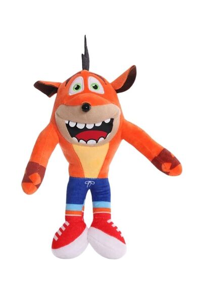 Premium دمية كراش بانديكوت وبري - دمية شخصية لعبة فيديو