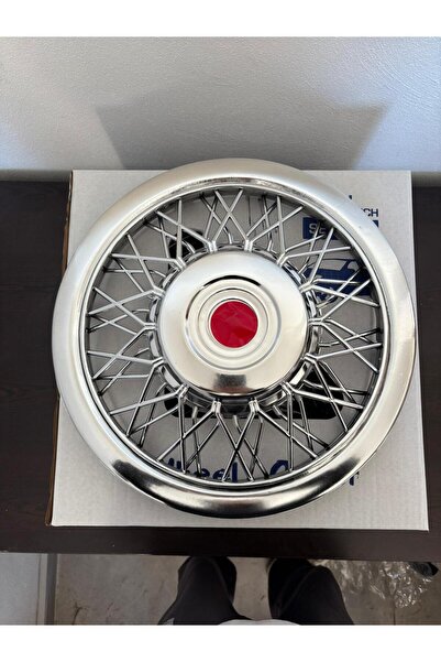 Universal Iveco Daily Uyumlu 16 inç Krom Kaplama Telli Jant Kapağı 4'lü Takım