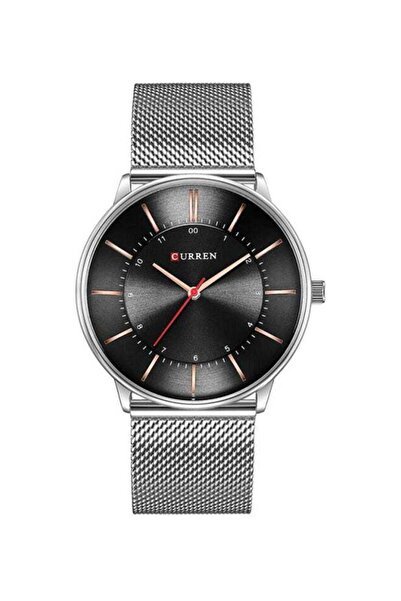 Curren Men's Water Resistant Stainless Steel Analog Watch 8303 - 47 mm - Silver