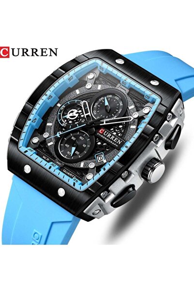 Curren Waterproof Calendar Watch, Men's Multifunctional Quartz Watch